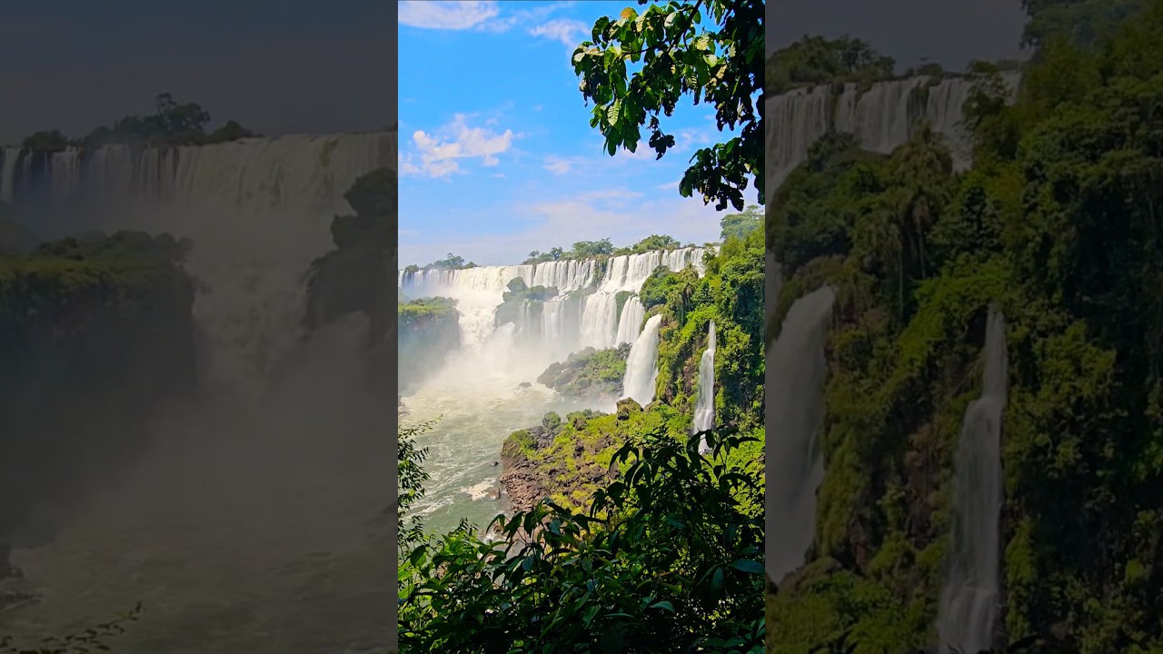 ПРИРОДНАЯ КРАСОТА ВОДОПАДОВ. НАЦИОНАЛЬНЫЙ ПАРК ИГУАСУ. АРГЕНТИНА 🇦🇷