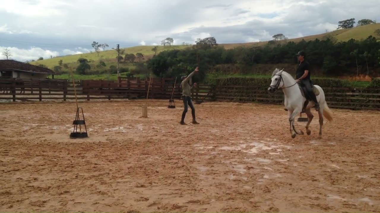Jogo da lan&ccedil;a com Carib&uacute; de Marip&aacute;