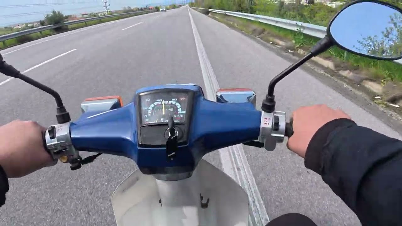 Honda GLX 50 το οδηγώ 33 χρόνια μετά. Classic  series 