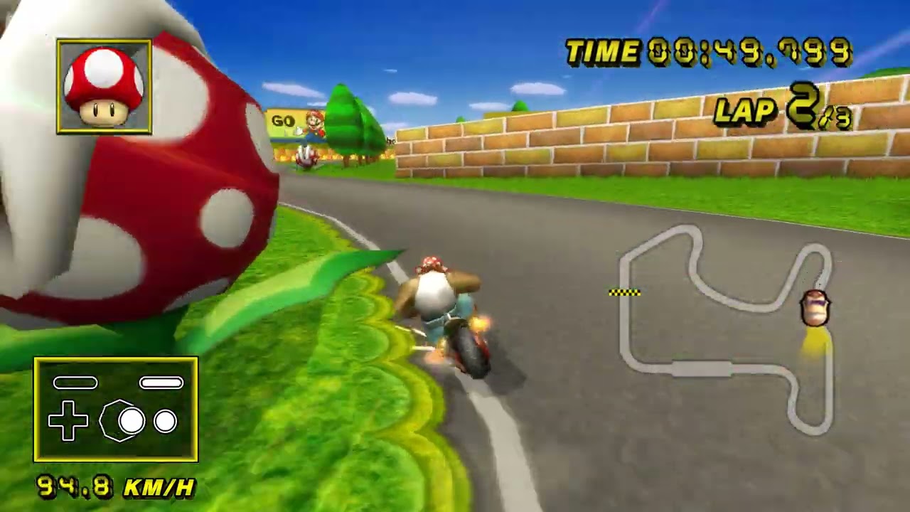 【Mario Kart Wii PB】Mario Raceway - 