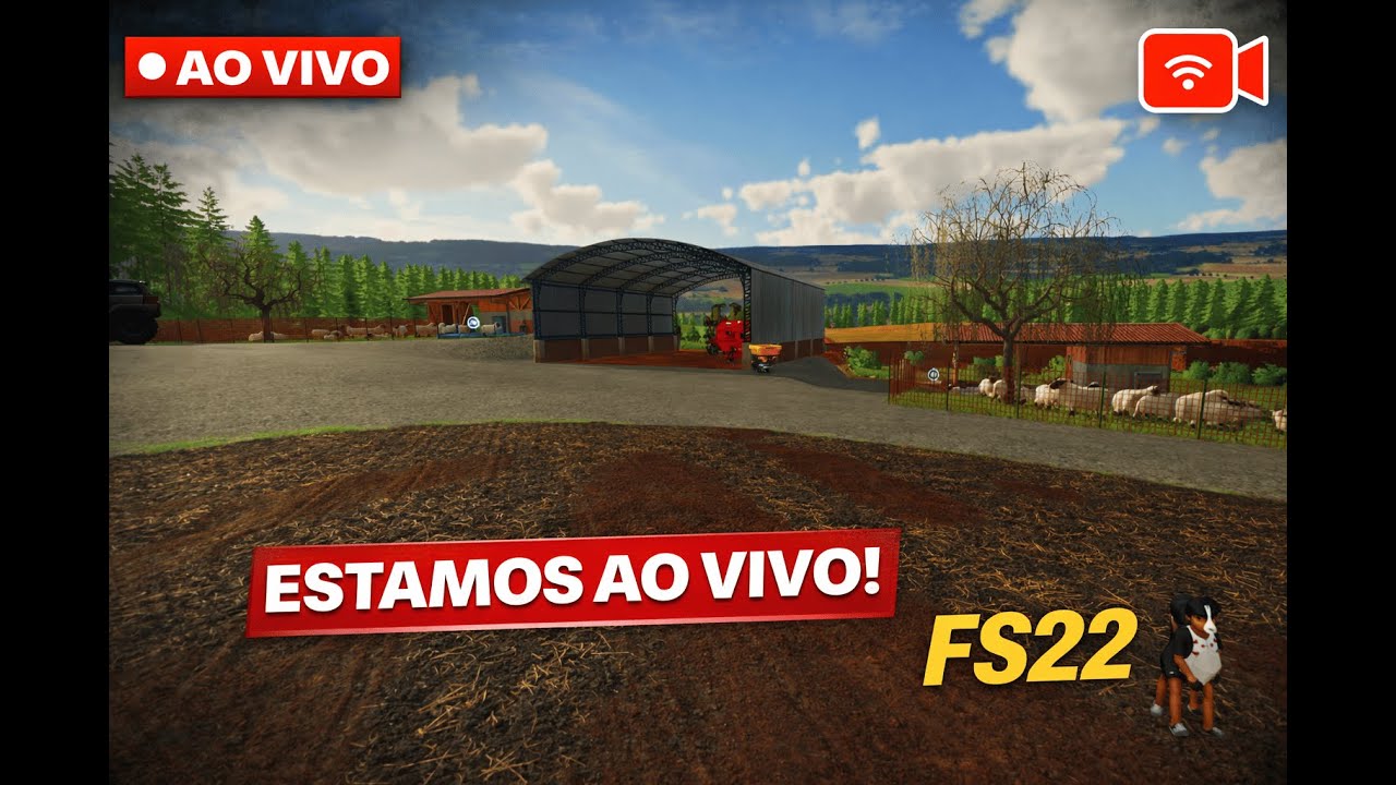 🔴AO VIVO - BORA CUIDAR DO ANIMAIS E MUITO MAIS SERVIÇOS FS22/Mapa Estância Pindorama MT- EP-14