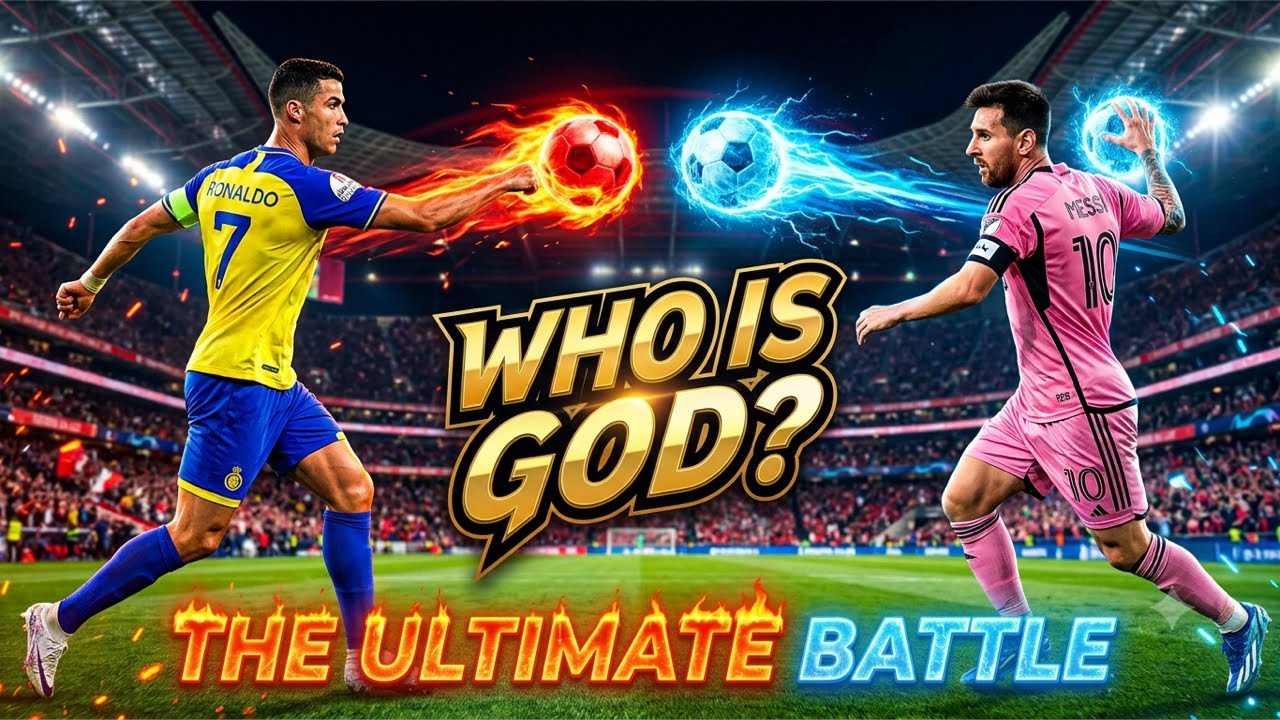 RONALDO VS MESSI: WHO IS THE GOAT? (THE ULTIMATE BATTLE)