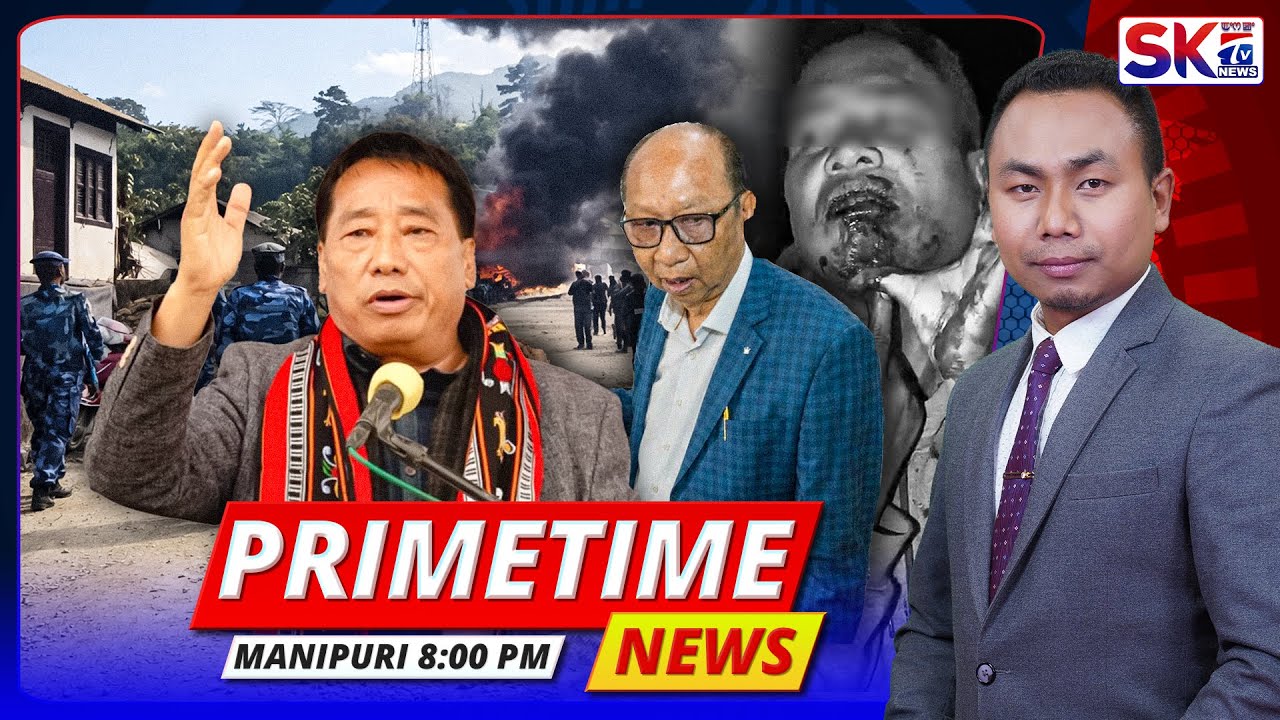 SKTV'S PRIMETIME MANIPURI NEWS [09/02/26 - 08:00 PM] [LIVE]