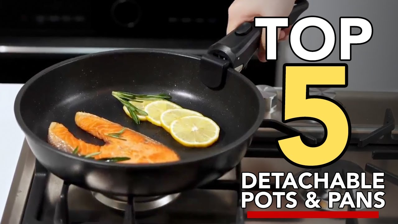 I Tried 5 HIGHLY Rated Detachable Pots And Pans Set From Amazon!