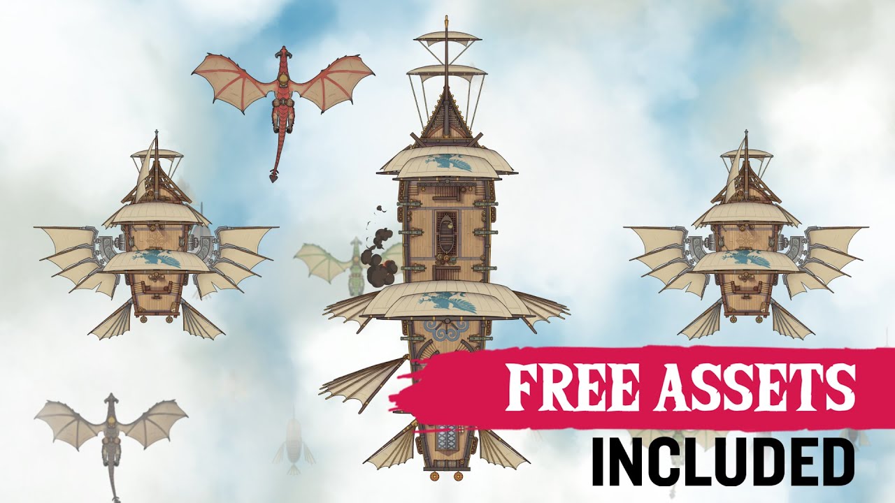 Building an animated Spelljammer, Airship or Galleon with Dungeondraft and FoundryVTT