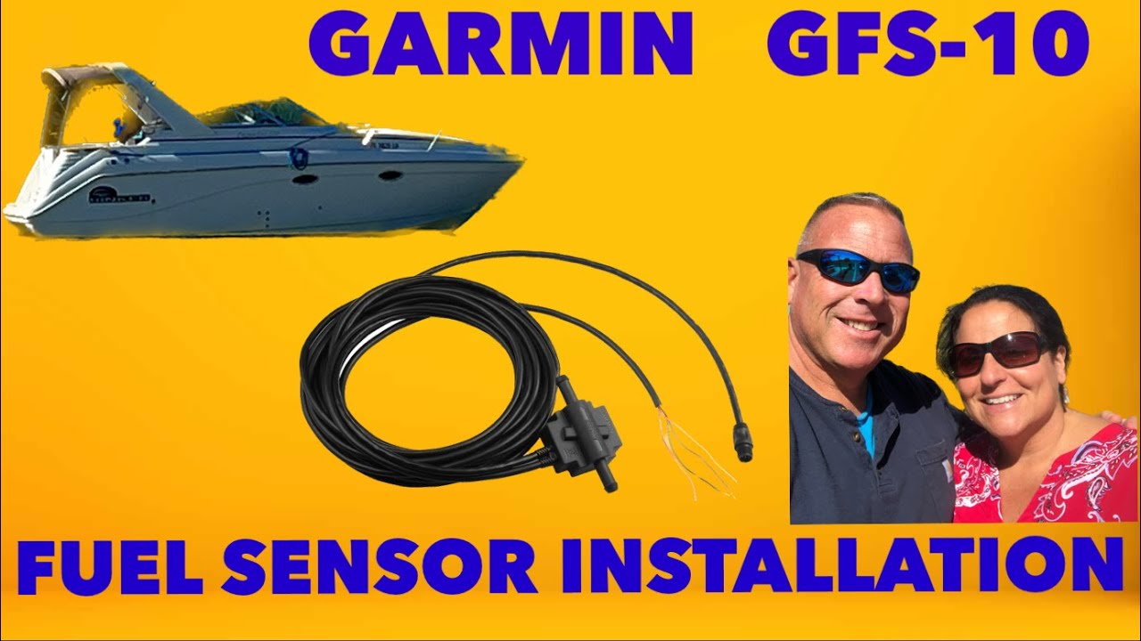 Установка датчика расхода топлива Garmin GFS10