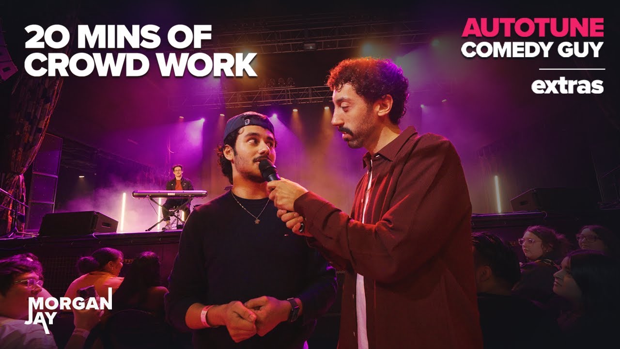 20 MORE MINS OF CROWD WORK | Morgan Jay Autotune Comedy Guy | NOT A SPECIAL | Extras