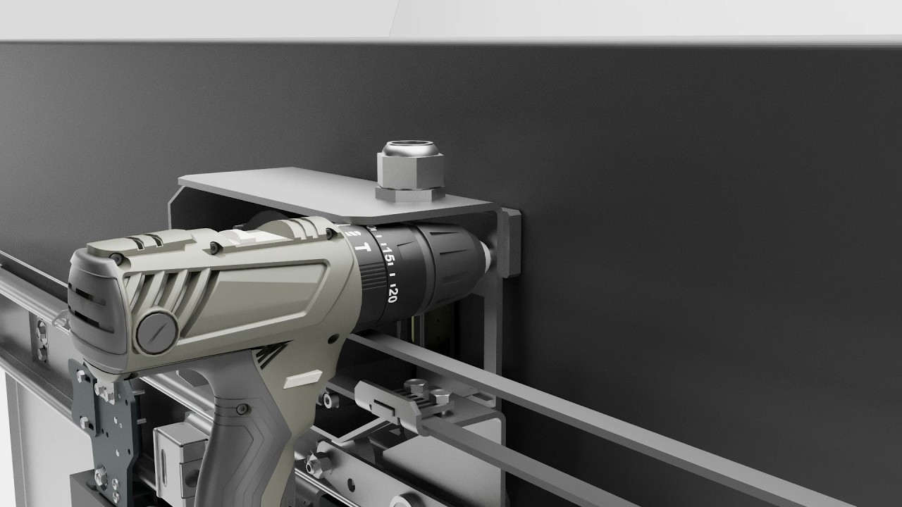 Automatic Door System - Endüstriyel Ürün Animasyonu | MEGATON