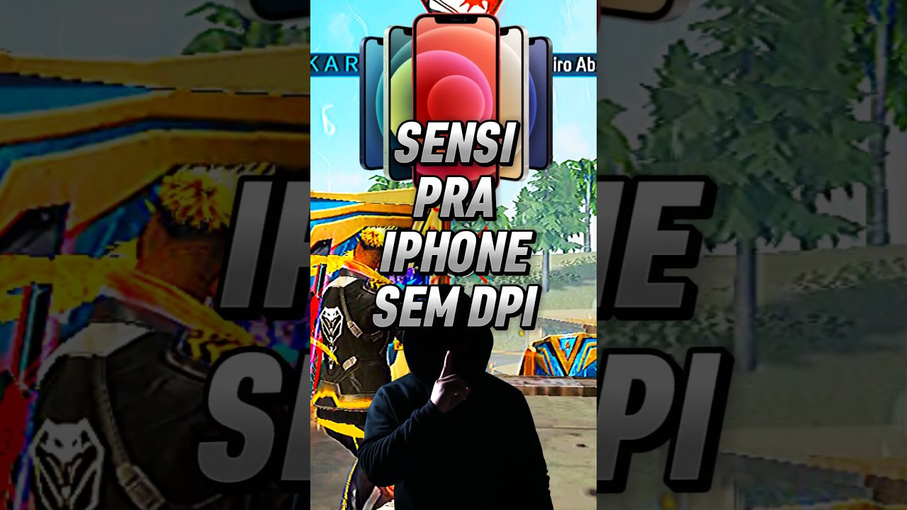 SENSIBILIDADE PRA IPHONE SEM DPI S&Oacute; VERMELHO!😈☠️