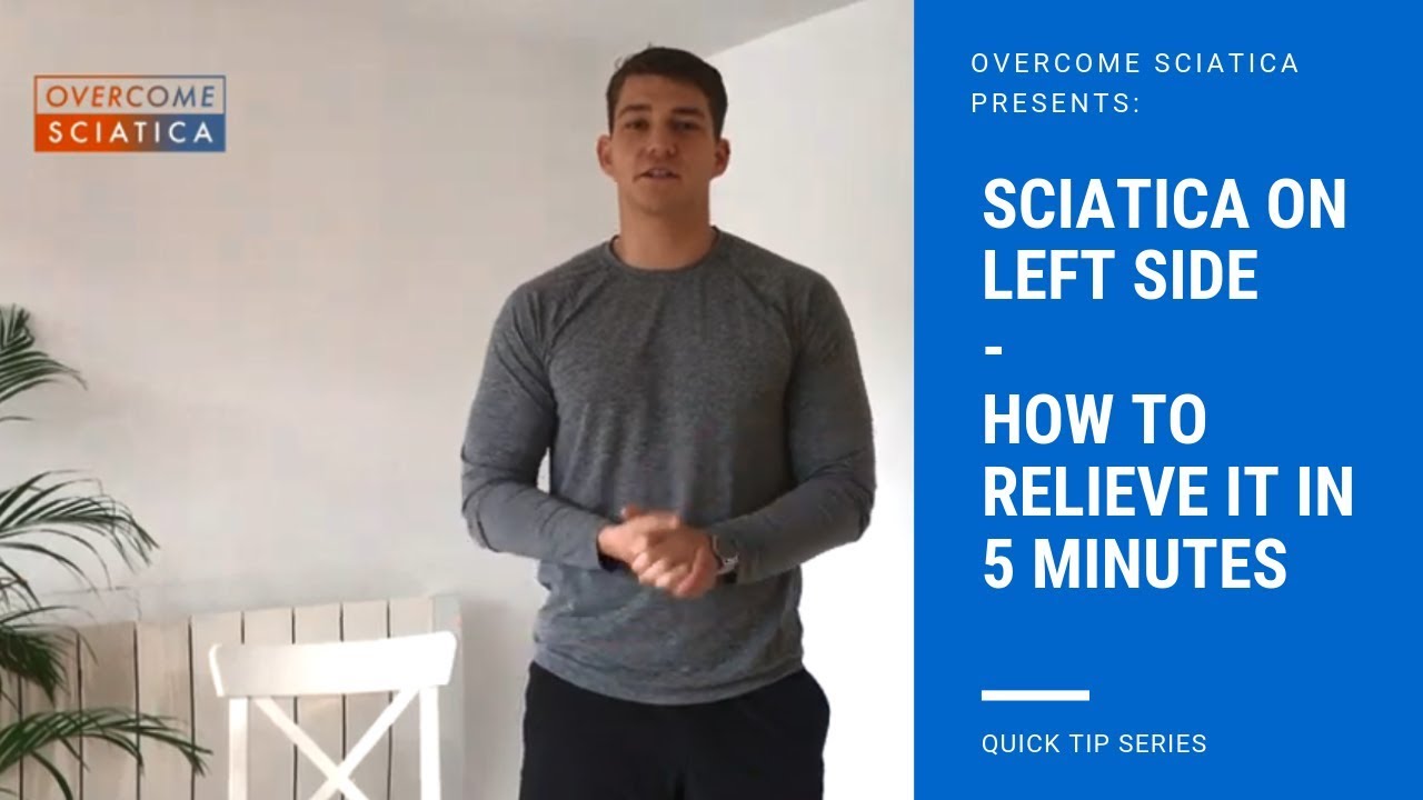 Sciatica on Left Side - How to Relieve It FAST!