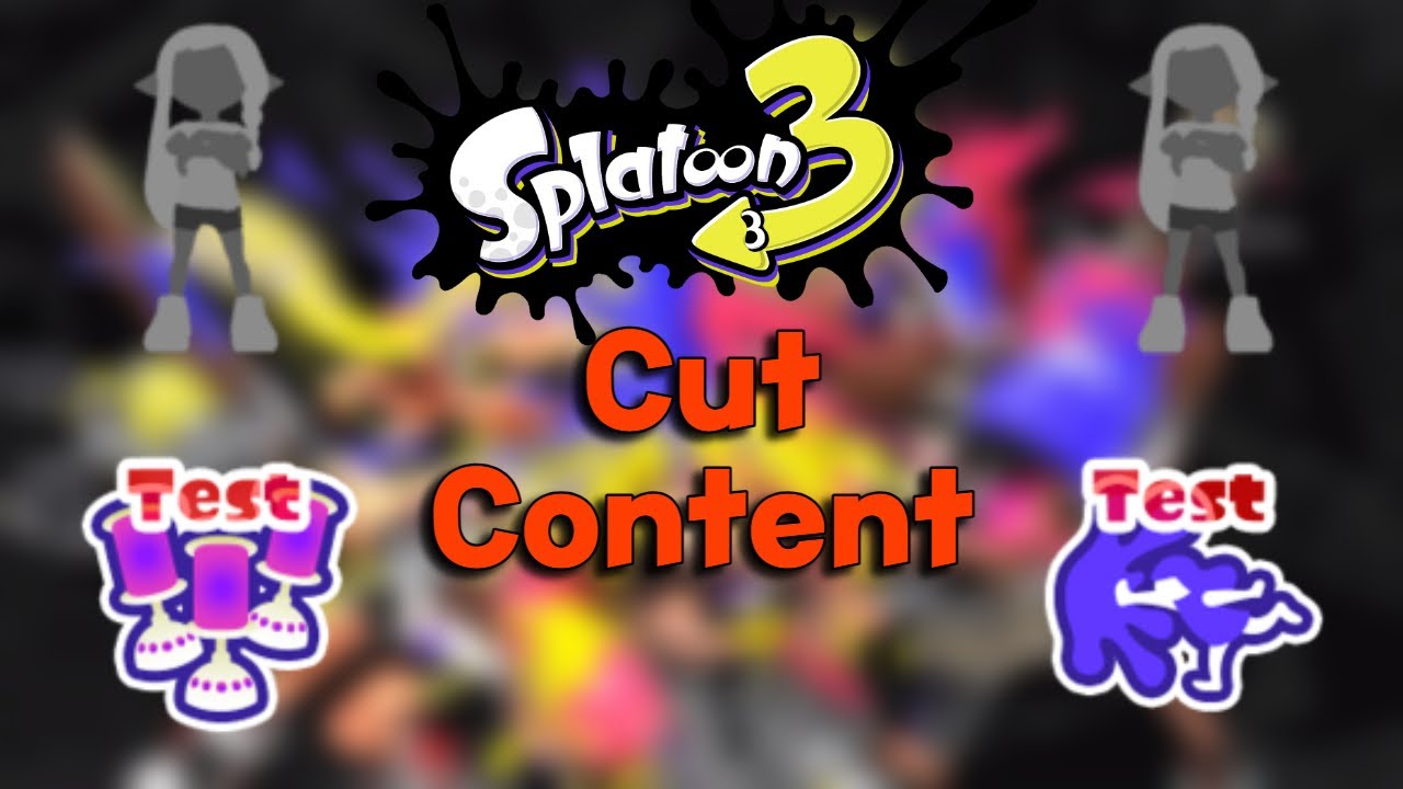 Вырезанный и неиспользованный контент в Splatoon 3