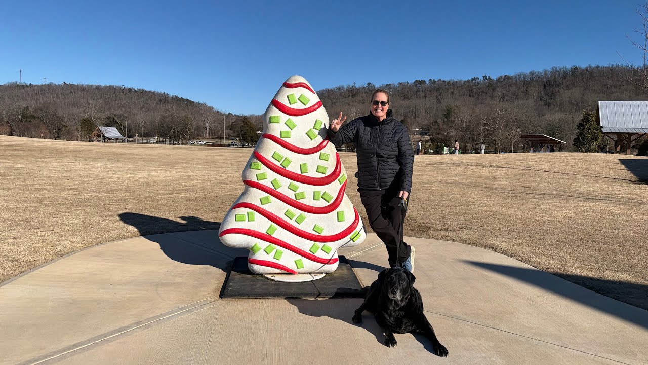 Strolling Little Debbie Park in Collegedale!