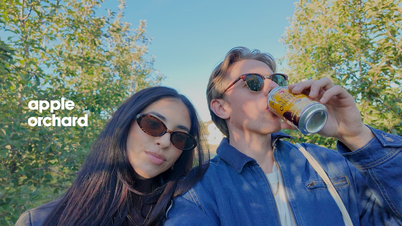 apple picking & cider donuts at Angry Orchard cider house
