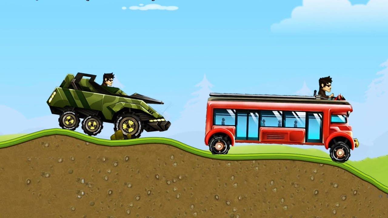 Up Hill Racing: Car Climb - Armored, Bus| Android Gameplay HD