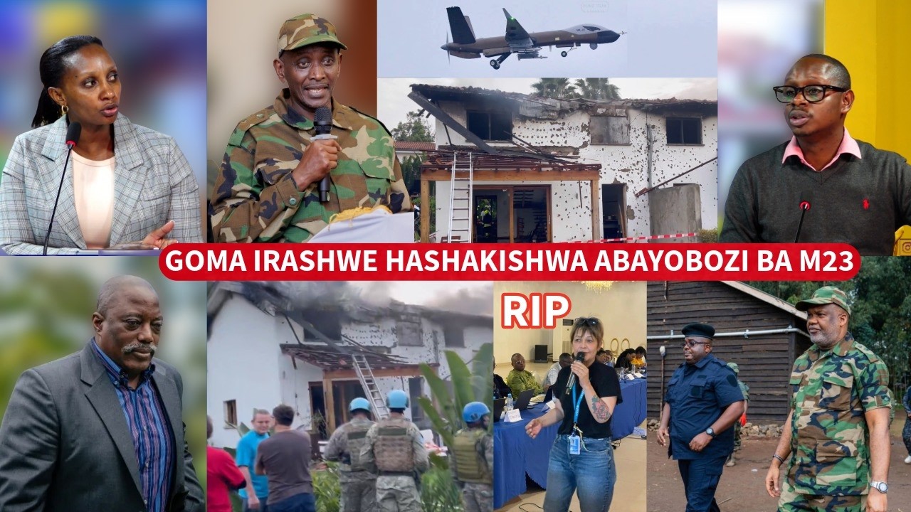 🔴Dr. BALINDA WA M23 AVUZE KU KURASWA KWA GOMA/ BIRAVUGWA KO BASHAKAGA GEN MAKENGA, NANGAA NA BISIMWA