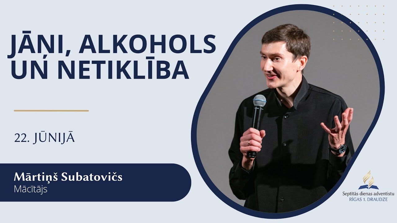 Jāņi, alkohols un netiklība - 22. jūnija dievkalpojums