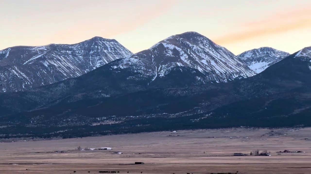 The Sunset in Westcliffe, Colorado - February 7, 2026
