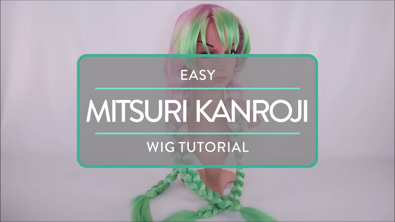 Easy Mitsuri Kanroji Wig Tutorial