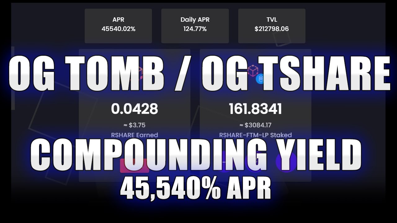 DeFi: OG Tomb (V2) Adding Liquidity & Compounding Interest *Fantom Tomb Fork* 80% Daily Yield APR ✔