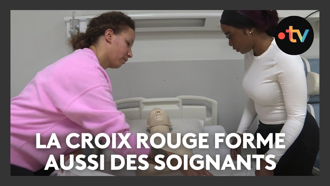 Santé : la Croix Rouge forme aussi des soignants, exemple à Metz (Moselle)