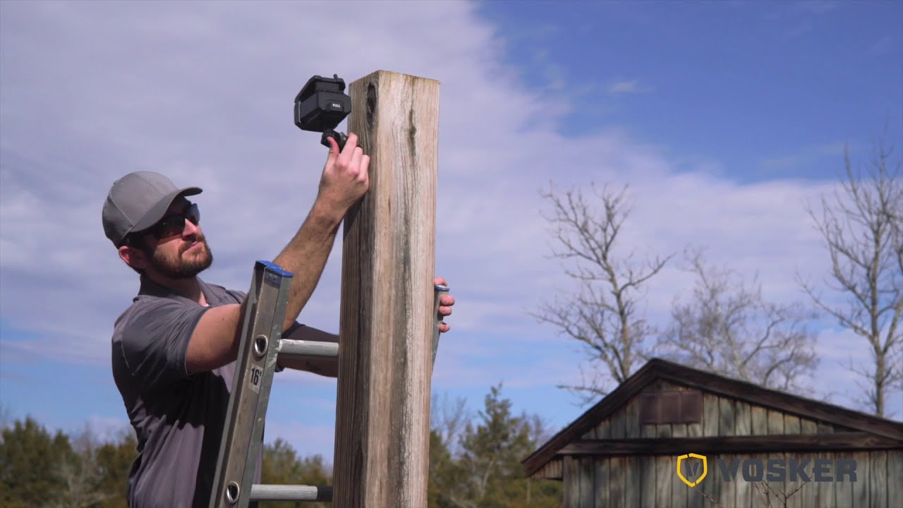 VOSKER V150 - How to ACTIVATE and INSTALL your outdoor cellular security camera