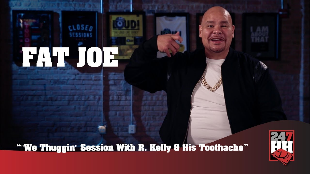 Fat Joe — сессия «We Thuggin» с R. Kelly и его зубной болью (эксклюзив 247HH)