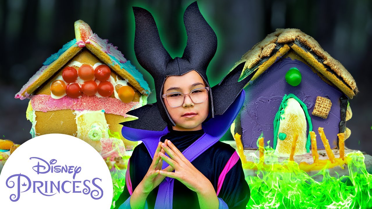 How to Create A Haunted Gingerbread House Inspired by Maleficent & Aurora | Disney Princess Club