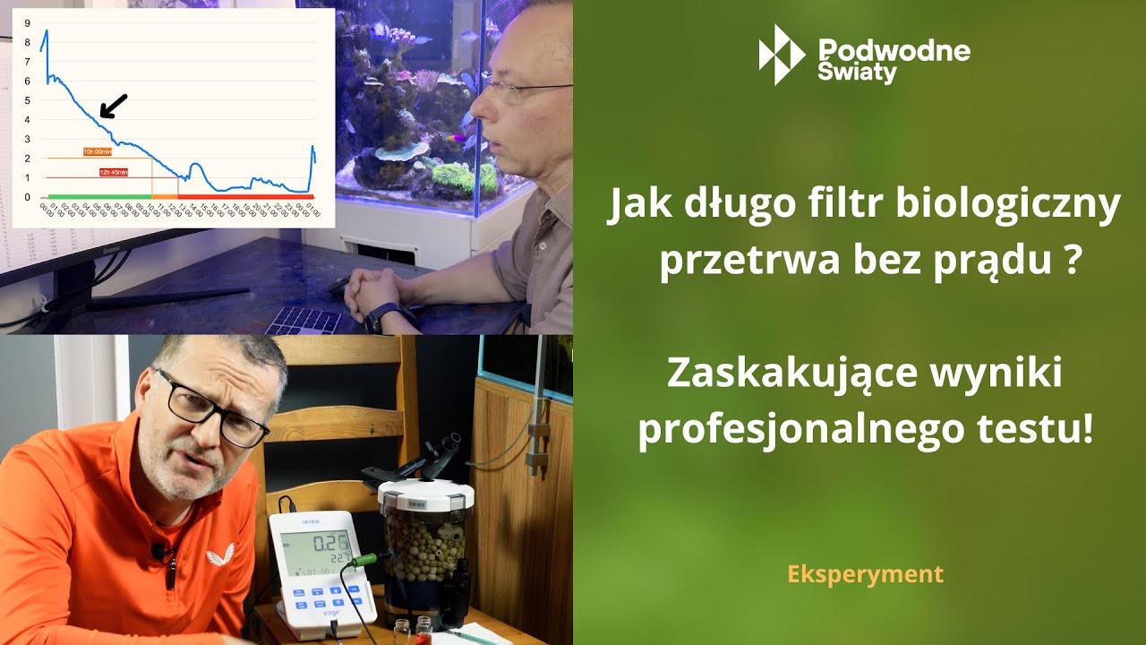 Jak długo filtr biologiczny przetrwa bez prądu? Zaskakujące wyniki profesjonalnego testu !