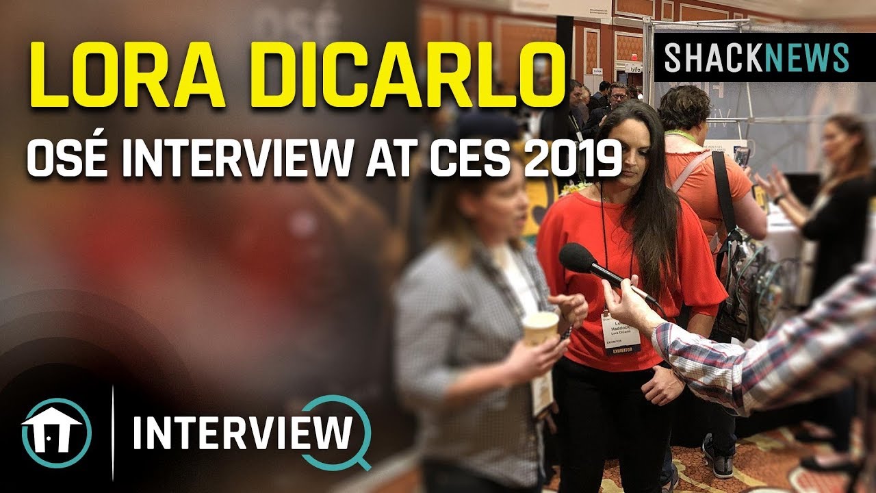 Lora Dicarlo Os&eacute; Interview at CES 2019