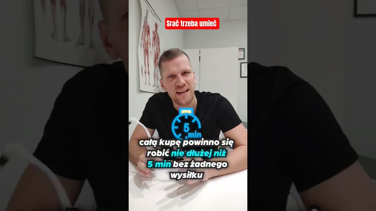 Srać trzeba umieć ;) #zdrowie #osteopatia