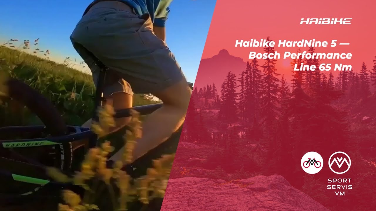 Haibike HardNine 5 — Bosch Performance Line 65 Nm, Jindra Ekl testuje | Sport servis VM