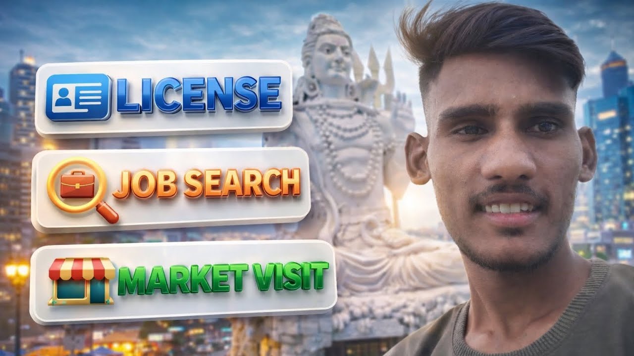 Driving License Procedure & Job Search Journey – Daily Lifestyle Vlog