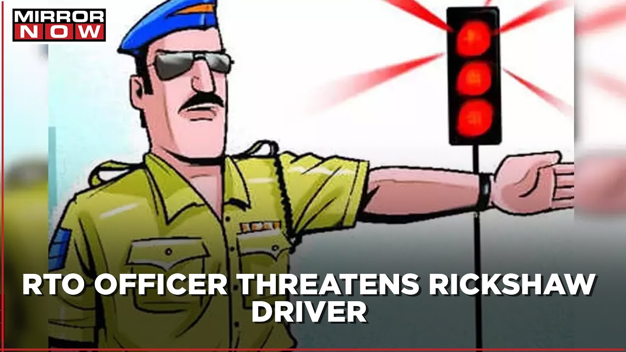 Misuse of Powers in Jabalpur, RTO Officer Threatens Auto Driver