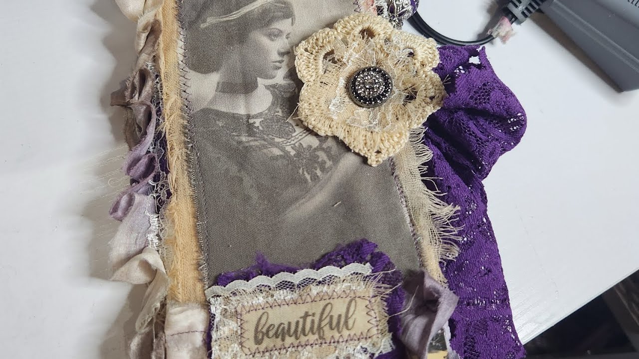 Making a journal topper