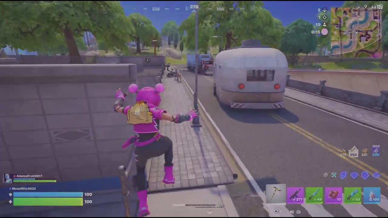 Win cu coroana pe Fortnite