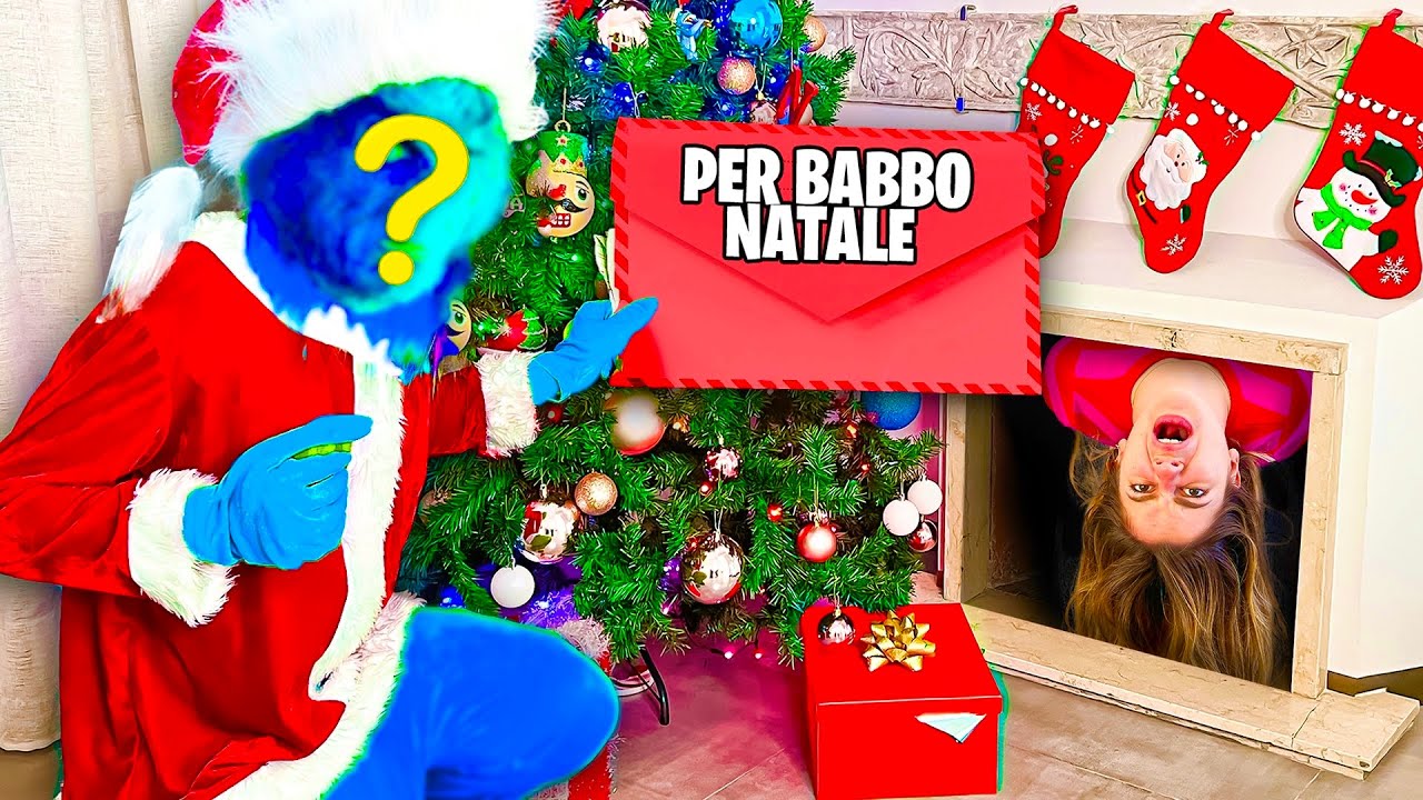 SCOPRIAMO CHI ENTRA IN CASA DI NOTTE PER RUBARE LA LETTERA A BABBO NATALE!