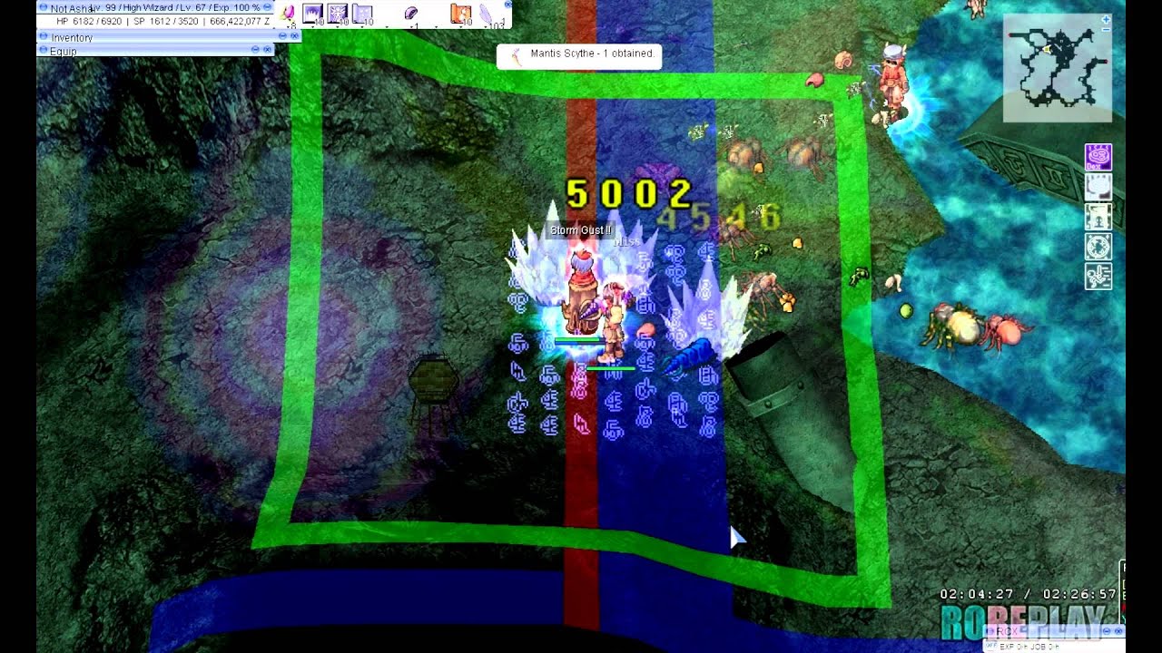 Champion vs High Wizard (Guild dungeon, iRO Classic)