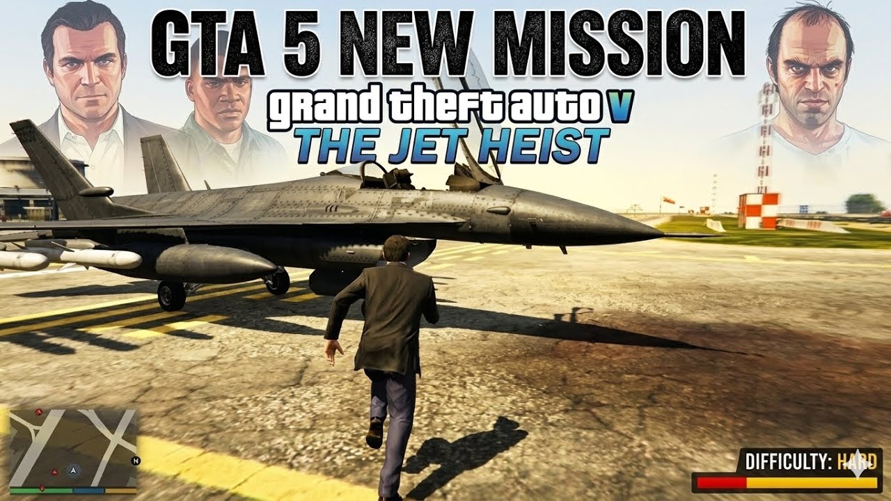 GTA 5 Fighter Jet Theft p 996 |#mobile #gaming #gameplay #utshogaming #gta5 #bangla #newmission 