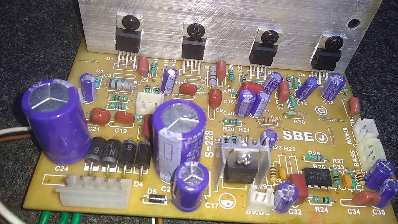 Amplifier kit 5.1 home theater