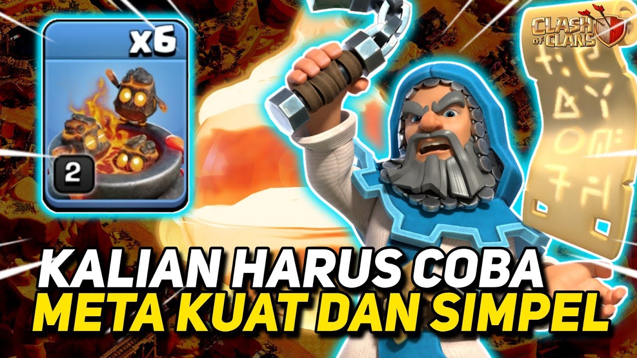 Kalian Harus Coba Meta Simpel Ini Furnace + Fireball STRATEGI TH 15 - Clash Of Clans