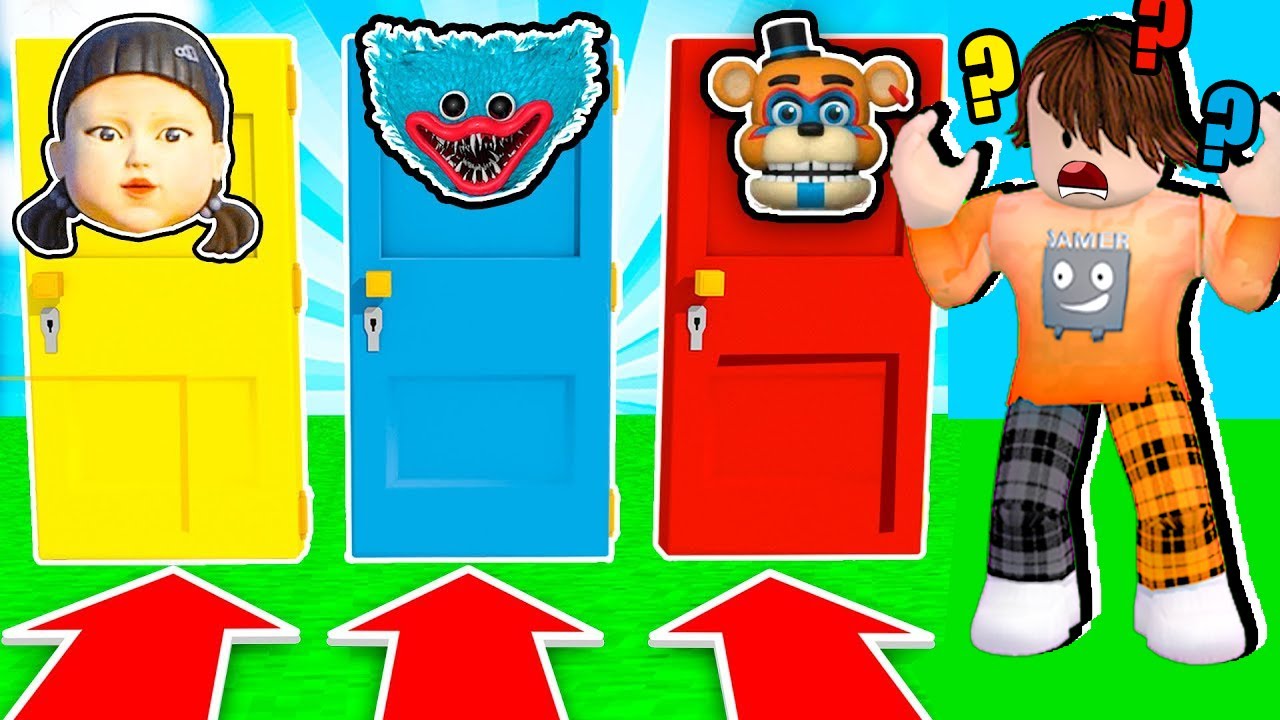 გამოიცანი სწორი კარები Pick A Door Roblox ქართულად - Ubralod Noobi