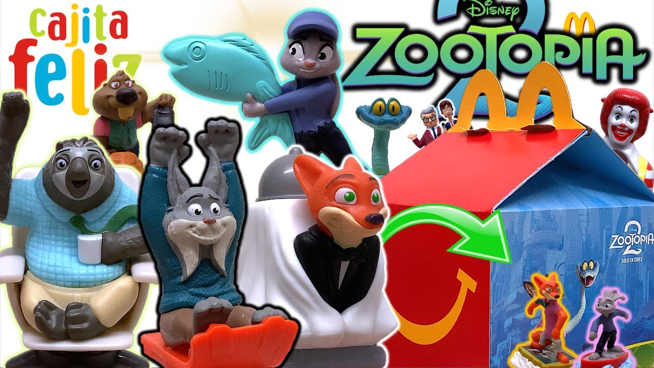 Cajita Feliz - Disney Zootopia 2 | McDonald's Colección Noviembre 2025 - TOY SHOTS (Parte 2)