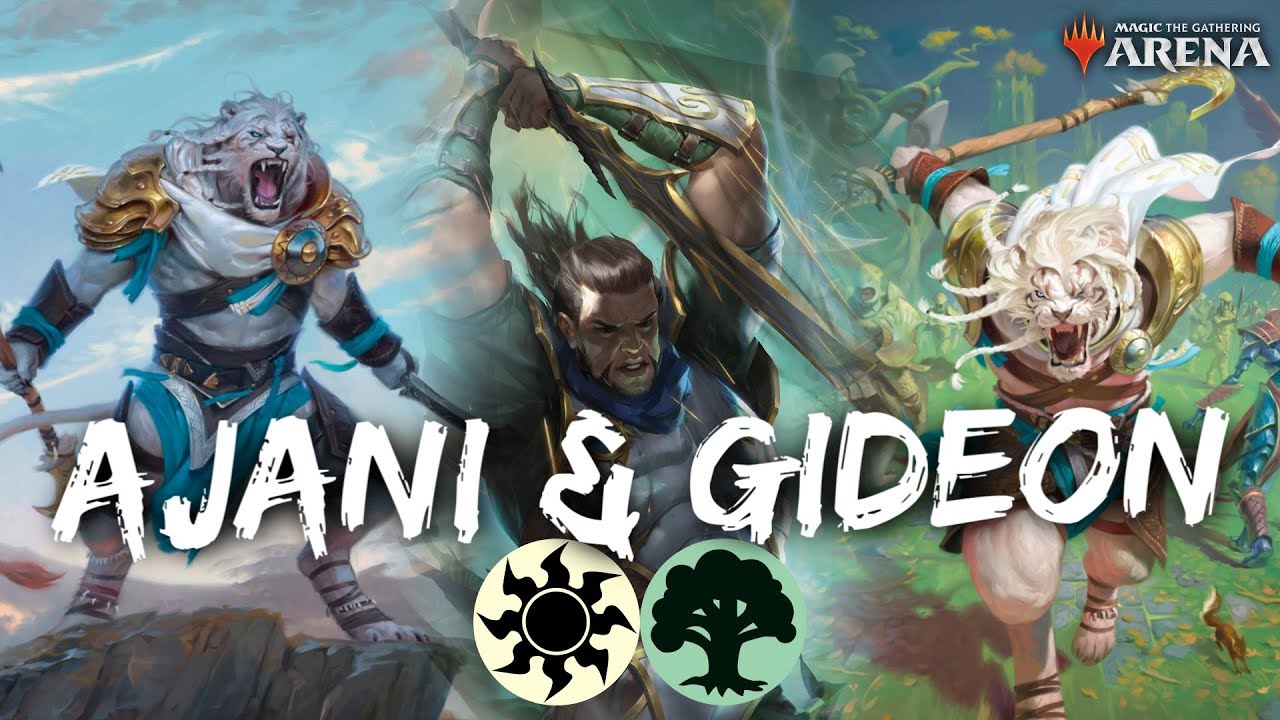 Ajani & Gideon Tribal [MTG Arena] | WG Pridemate's Company Deck in WAR Standard