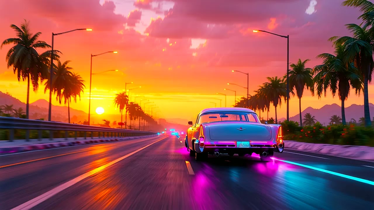 Highway Dreams 🚗 | 1 Hour of 80s Synthwave Music