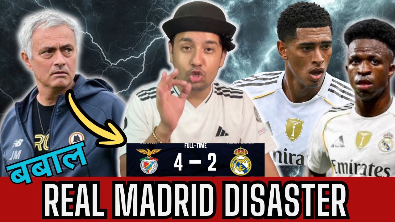 REAL MADRID out of champions league top 8 | Benfica destroyed Real madrid