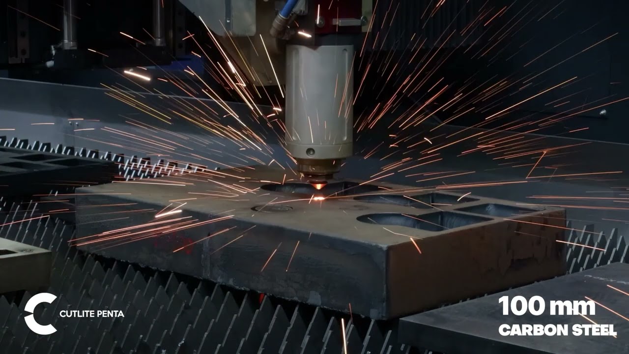 50 kW Fiber Laser 100 mm Carbon Steel