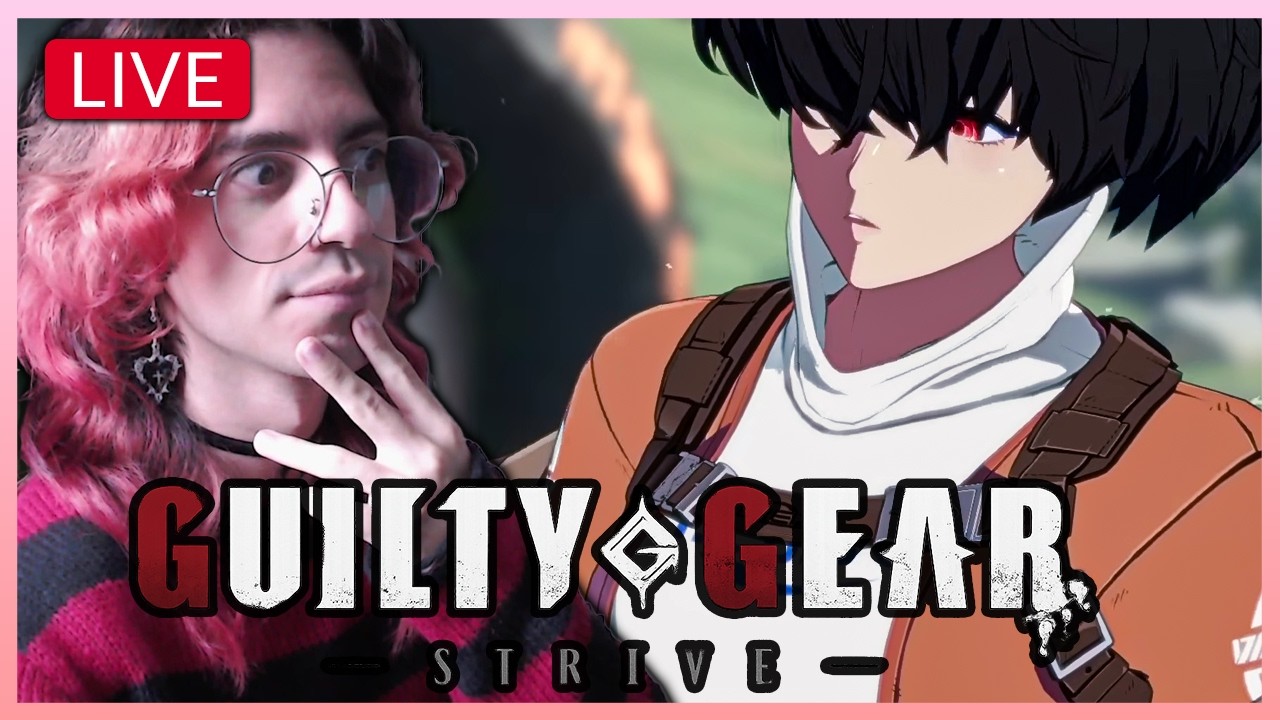🔴LIVE  -【GG STRIVE】5 DIAS DE GUILTY GEAR COM A UNIKA (não sei jogar o jogo) !discord  !coach