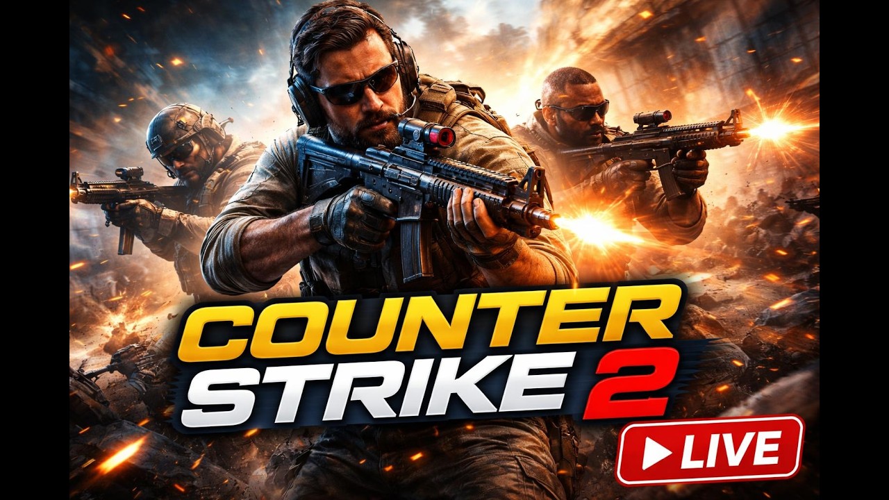 Counter-Strike 2 live CS2 live faceit,  calm aim