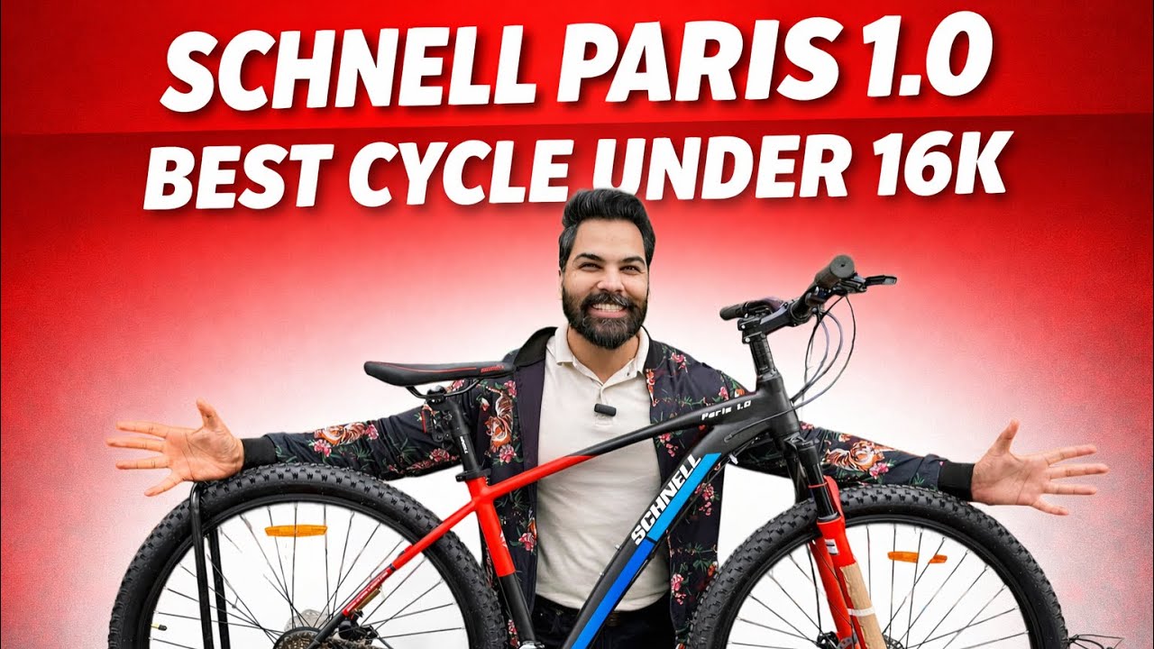 Schnell Paris 1.0 2026 edition best mtb in india under 16k #viral #viralreel #bicycle #cycle #best 