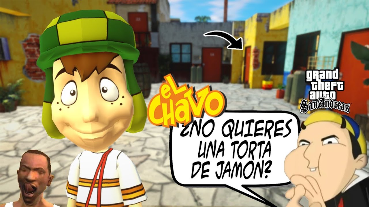 Encontre la vecindad del CHAVO en GTA San Andreas!